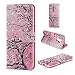 Produktbild NewTH Galaxy S9 Lederhülle Schutzhülle Etui Brieftasche Ledertasche Handschlaufe Cover Schale Ständer Etui Karten Slot Magnetverschluss Samsung Galaxy S9 Flip 3D Case