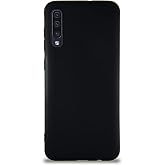 KZY İletişim Samsung Galaxy A30S ile Uyumlu Kılıf Soft Premier Renkli Silikon Kapak - Siyah