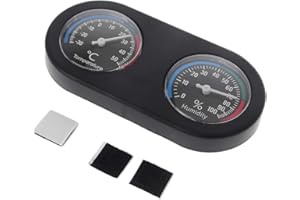 SUCHUANGUANG Termómetro para Tanque de Reptiles, higrómetro, Monitor, Temperatura y Humedad en el terrario del vivero, Temperatura de Reptil