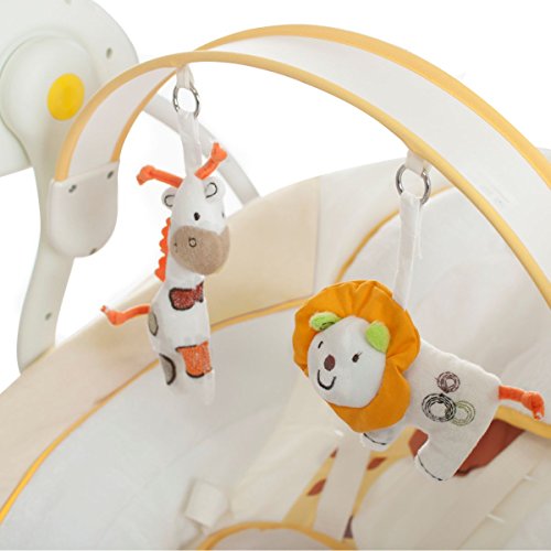 Babyschaukel DREAMDAY (vollautomatisch 230V) mit 8 Melodien und 5 Schaukelgeschwindigkeiten - 2