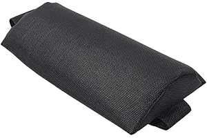 Dequate Headrest Head Cushion Pillow, Adjustable Sun Lounger Pillow With Strap, For Folding Sling Chairs/Recliner/Lounge Chair For Patio Garden, Pool 35x15x 6CM