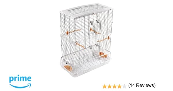 Vision Cage L12 Pour Les Oiseaux 75x38x92 Cm