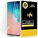 Price comparison product image L K 3 Pack Screen Protector for Samsung Galaxy S10 Plus / S10+, HD Clear Flexible Film Not Glass [Bubble-Free] [Case Friendly] [Max Coverage] [No Lifted Edges] Screen Protective Film