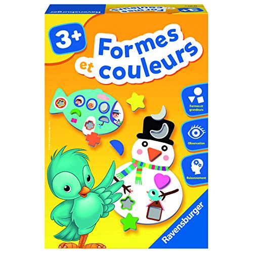 Ravensburger- Jeu Educatif- Formes et couleurs- A partir de 3 ans- 24032