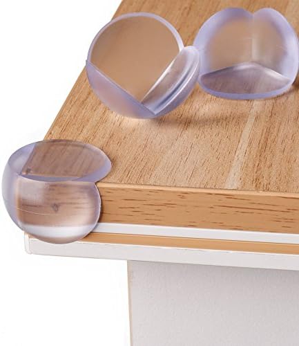 Premium edge and corner protection by Almadoo - Child safety locks made from tested plastic - High-quality corner protectors for table and furniture (12 pcs)