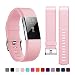 Produktbild Kutop Fitbit Charge 2 Armband, TPU weiches Silikon Sporty Ersetzerband Silikagel Fitness verstellbares Uhrenarmband für Fitbit Charge 2