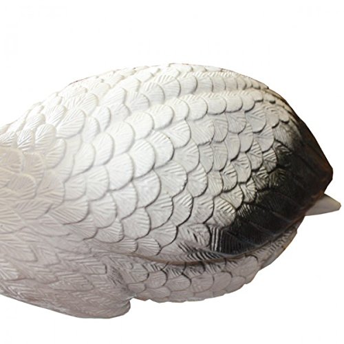 XL Storch 78cm Teichfigur Reiherschreck Klapperstorch Hochzeit Geburt Taufe - 2