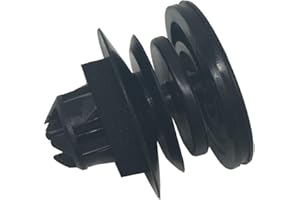 BOOMBOOST 20 UNIDS Negro para V/olkswagen B5 P/assat B6 Old Bora Placa de la Puerta Clip Fijado Dentro del Panel de Ajuste del Coche Sujeción Fijación Automática