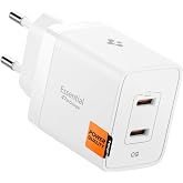 Spigen 47W USB-C 2 Port Mini Fast Charger PPS 2.0 Support/Heat Reducer GaN Pro Supported Current Protected Power Adapter iPhone