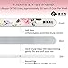 Shinail Professional Luxury Crystal Glass Finger Nail File and Buffer for Manicure with Leather Protective Case , Great Gift for Women & Girls, Mother's Day