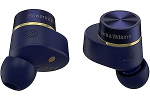 Bowers & Wilkins Pi7 S2 (anno modello 2023) Cuffie wireless True Wireless Cancelling con Bluetooth, aptX, cancellazione attiva del rumore (ANC) e microfoni integrati, blu mezzanotte