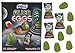 Produktbild jameitop® Alien Egg KAUGUMMI 10er Pack außerirdische Bälle mit saurer flüssiger Füllung