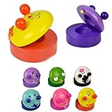 Children's Musical Percussion Instrument Wooden Castanet Preschool Education Toy