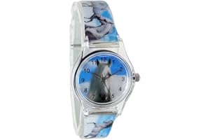 Pacific Time Kinder Armbanduhr Mädchen Jungen Kinderuhr Fotouhr Pferde Uhr analog Quarz