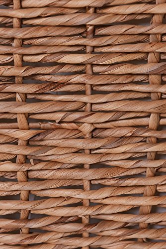 VIVANNO Exclusiver Wäschekorb Wasserhyazinthe „Linea“ 58cm hoch - 6