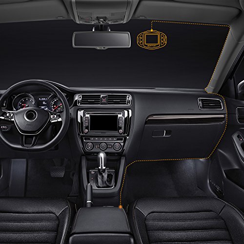 APEMAN Mini Car Camera Dash Cam 1080P Full HD Video Recorder with Sony Sensor, 650NM Lens, WDR, Loop Recording, Motion Detection, Park Monitor and G-Sensor