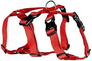 Petslike Double H Harness Red ( Size Medium), Red, Medium, 250 g