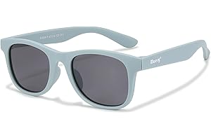 Maesy Kinder Sonnenbrille für 3-6 Jahre - UV400 Polarisierter Schutz - Flexibler und Biegsamer Rahmen - Sichere und Bequeme Kindersonnenbrille für Kleinkinder und Dreikäsehochs - Lino