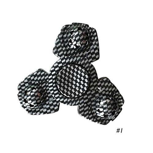 Fidget Spinner,Omiky Camouflage Graffiti Tri Hand Fidget Spinner Finger Gyro Toy for SBDX ADD ADHD Anxiety Autism Suffers (# I)