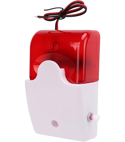 QUARKZMAN AC 220 V elektronische zoemer, 1 stuks, 2 draden, sirene-alarm voor fabrieken en verkeer, zwart, 80 dB QUARKZMAN AC 220 V elektronische zoemer, 1 stuks, 2 draden, sirene-alarm voor fabrieken en verkeer, zwart, 80 dB
