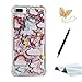 Produktbild TOUCASA iPhone 8 Plus Handyhülle,iPhone 7 Plus Hülle, Transparent Flüssig Bewegende Treibsand Silikon TPU,Ultra Dünn Kratzfestes Schutzhülle Flüssig Hülle für iPhone 8 Plus/iPhone 7 Plus(Einhorn)