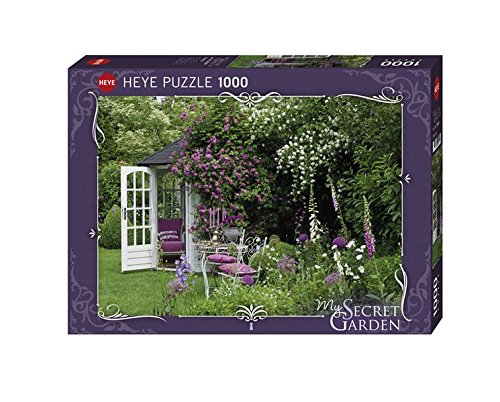 Preisvergleich Produktbild Heye 29690 - Standardpuzzle, Marion Nickig, My Secret Garden Pavilion, 1000 Teile