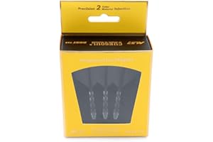 CUESOUL Rost T19 Arbre de fléchettes intégré et Vols en Forme de Grande Aile, Lot de 3