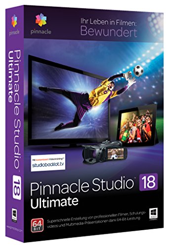 Preisvergleich Produktbild Pinnacle Studio 18 Ultimate + Green Screen (exklusiv bei Amazon.de)