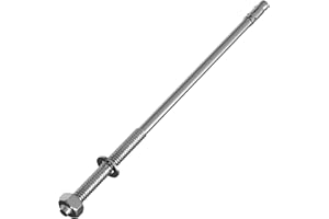 5x Lumonic Ancre lourde M12x355mm | ancrage à clavette de haute qualité galvanisé | Montage traversant, IMMÉDIATEMENT RÉSILIENT | Ancrage dans le béton,