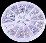 B-Comrade(TM) Nail Art Tips Rhinestone Decoration Wheel