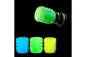 PBAHAUP Ventilkappen Auto Leuchtend, 36 Stück Universelle Fluoreszierende Autoreifen Ventilkappen, Auto Leuchtende Ventilkappen Auto, Universelle Fluoreszierende Reifenventilkappen, Ventilschaftabdeckung