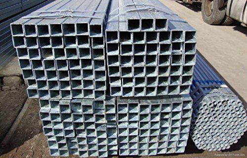 Stahl Vierkantrohr Hohlprofil / Quadratrohr Blank / Kantenlänge in mm: 30×30 / Länge im mm: 1000 / Material-Stärke in mm: 1,5 - 2