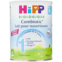 Hipp Biologique Lait 1 Combiotic pour nourrisson de 0-6 mois - 3 boîtes de 900 g