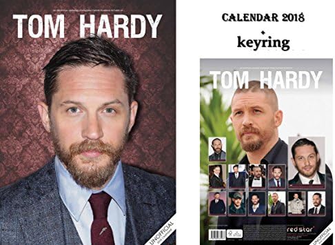 TOM HARDY CALENDAR 2018 + TOM HARDY KEYCHAIN