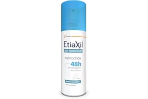 ETIAXIL - Anti-transpirant - Transpiration Modérée - Protection 48h - Pieds - Adapté aux peaux sensibles - Spray - Fabriqué en France - 100 ml