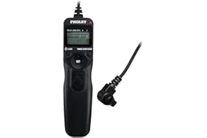 PHOLSY C8 Cámara Disparador a Distancia con Temporizador y Intervalómetro Mandos a Distancia para Canon EOS R3, R5, 6D-II, 1DX II, 1DX III, 1DS III, 1DS II, 1D C, 1D IV, 5D, 5D III, 6D, 7D II, 50D