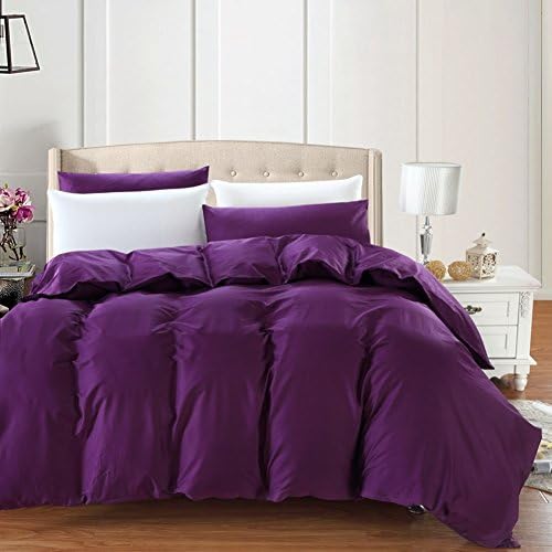Solid-colored j cotton thickened quilt cover single piece Full cotton pure color study thickened quilt cover -H 220x240cm(87x94inch)