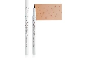 RENHUANGFUXI Freckle Pen, Freckle Makeup Pen Waterproof Long-Lasting Soft Spot Pens For Natural Like-real For a Natural Sun-kissed Makeup, 1PC Chestnut