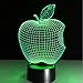 Produktbild Nachtlicht Touch Button Neuheit 3D Led Acryl Beißen Ein Biss Von Apple Nachtlichter Für Kinderzimmer Nacht Dekor Tischlampe Kreative Geschenke