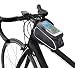 Produktbild Fahrradrahmentasche, Fahrrad-Fronttasche, Wasserdichte Tasche, TPU-Touchscreen, Fahrrad-Handyhalter für iPhone XS MAX XR X 8 7 6 6S Plus Samsung S9 LG 6 Zoll oder weniger