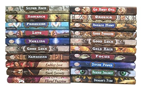 Räucherstäbchen Schnupper-Angebot - 20 Päckchen - sortiertes Angebot