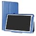 Produktbild LiuShan Odys Pace 10 hülle, Folding PU Leder Tasche Hülle Case mit Ständer für 10.1" Odys Pace 10 Tablet (Nicht fit Odys PACE 10 LTE V2),Blau