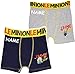 Produktbild Slip / Boxershort - " Minions - Ich einfach unverbesserlich " - incl. Name - Größe 10 bis 12 Jahre - Gr. 140 bis 152 - für Jungen Kinder - Baumwolle Boxershorts - Shorts mit Bein - Pants - Minion / Mark Dave Stuart Bob Kevin - Despicable Me - Boxer / Unterhose - Unterhosen / Slips Jungen - Panty - lang - Unterwäsche - Kinderunterwäsche