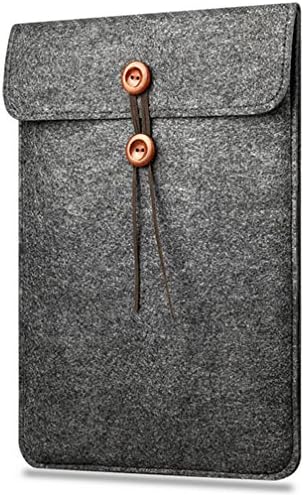 YANX fashion high quality wool felt 11.6 / 13.3 / 15.4 inch ultra-thin portable laptop bag , black , 13.3 inches