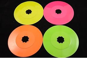 HARD TO FIND BIKE PARTS 7 1/2" TRENDY SPOKE DISC PROTECTOR MTB SP0RTS BIKE GREEN,PINK,YELLOW,ORANGE (Pink)