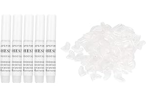 Biitfuu 100 Stück Krallenkappen für Katzen, Krallenabdeckungen für Katzen, Weiche Krallen, Krallen, mit Klebstoffen