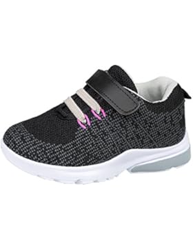 GIBRA® Kinder Sportschuhe, mit Klettverschluss, schwarz, Gr. 25-36