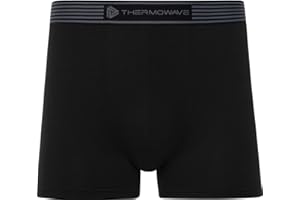 Thermowave Merino Life bielizna męska – bokserki z wełny merynosów – antyzapachowa bielizna sportowa dla mężczyzn – 160 g/m², rozciągliwa bielizna męska z wełny