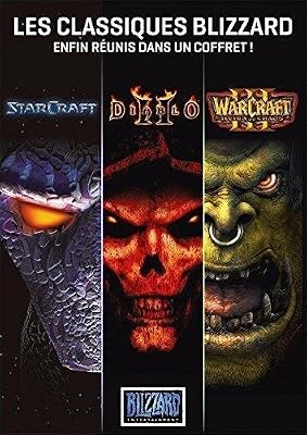 Blizzard Diablo 2 + Starcraft + Warcraft III