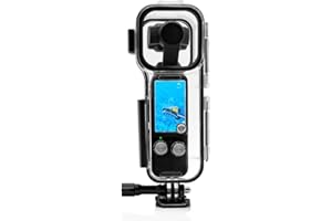 PULUZ Boîtier de plongée 45 m pour DJI Osmo Pocket 3 Accessoires sous-Marins boîtier de Protection Coque PC, Osmo Pocket3 caméra de Photographie sous-Marine étui étanche